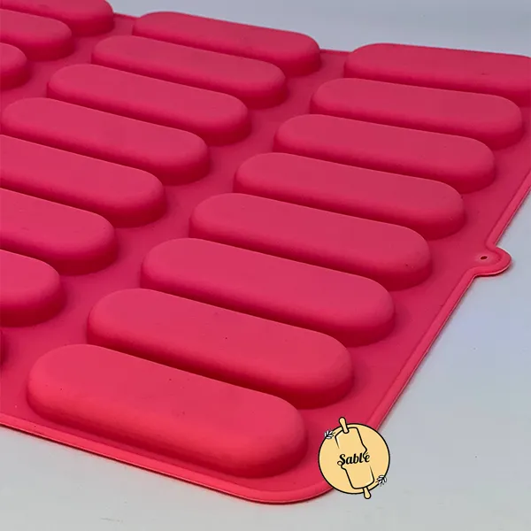 قالب سیلیکونی طرح تیرامیسو (لیدی فینگر) 24 خانه