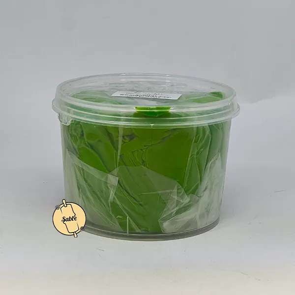 خمیر فوندانت 500 گرمی آماده رنگ سبز