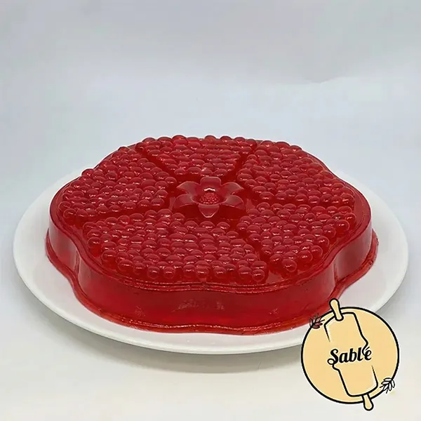 قالب پلاستیکی انار طرح گل (مدل خورشیدی)