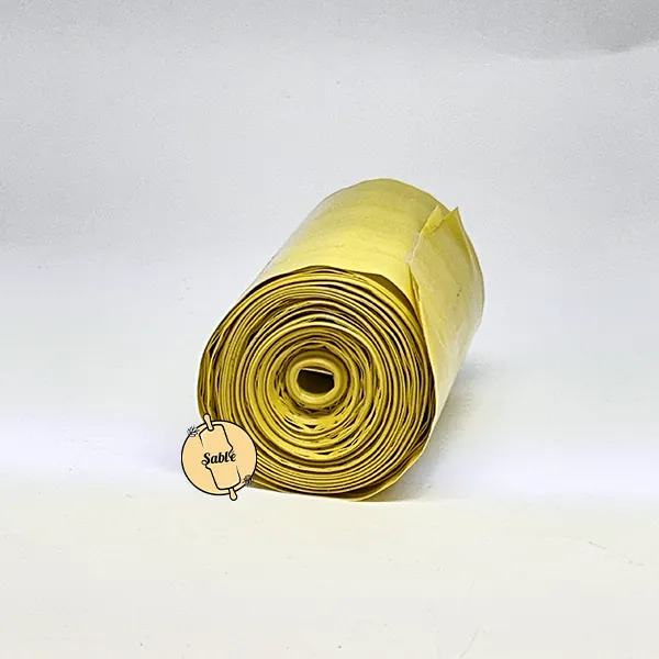 کاور و پوشش سوسیس 10 سانتی (رول 10 متری) - رنگ زرد