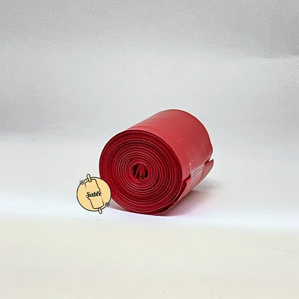 کاور و پوشش سوسیس و هاتداگ 5 سانتی (رول 10 متری) - رنگ قرمز