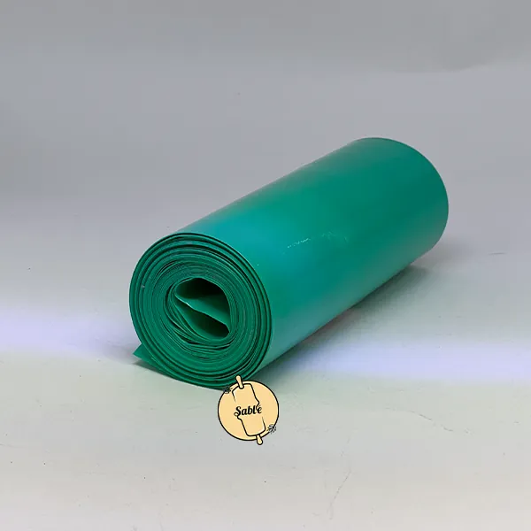 کاور و پوشش کالباس 14.5 سانت (رول 10 متری) - رنگ سبز